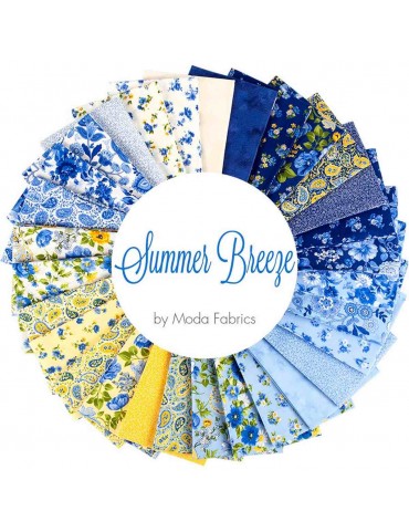 Tissu coton Moda Summer Breeze Cachemire et fleurs
