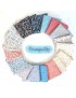Fat quarter Tranquility Floret
