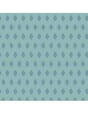 Tissu Coton From The Attic Alien Diamond