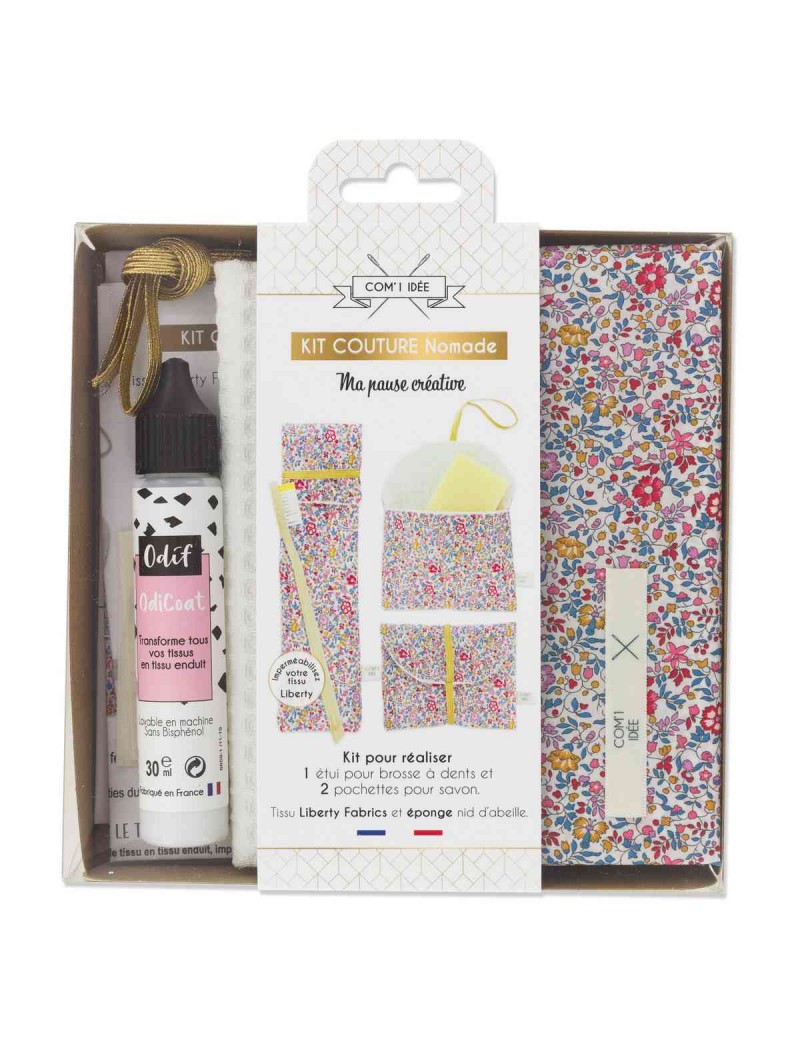 Kit couture - Kit confection pour 3 masques - N°8 - LMC