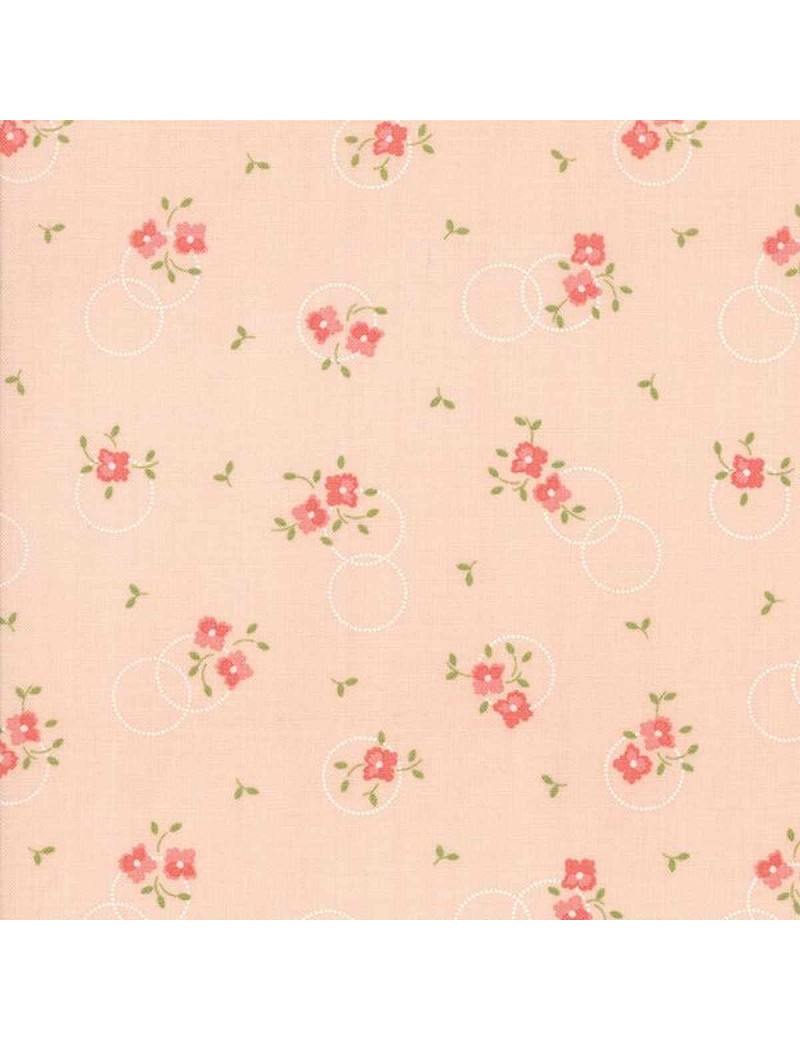 Fat Quarter Sugarcreek Rose à motifs de Fleurs