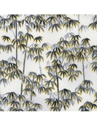 Fat quarter Imperial Feuilles de bambou