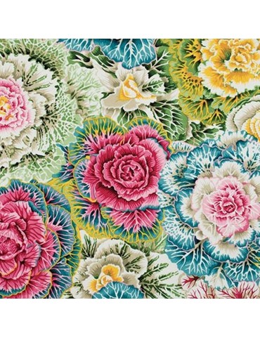 Tissu coton Kaffe Fassett Brassica à motifs de Choux