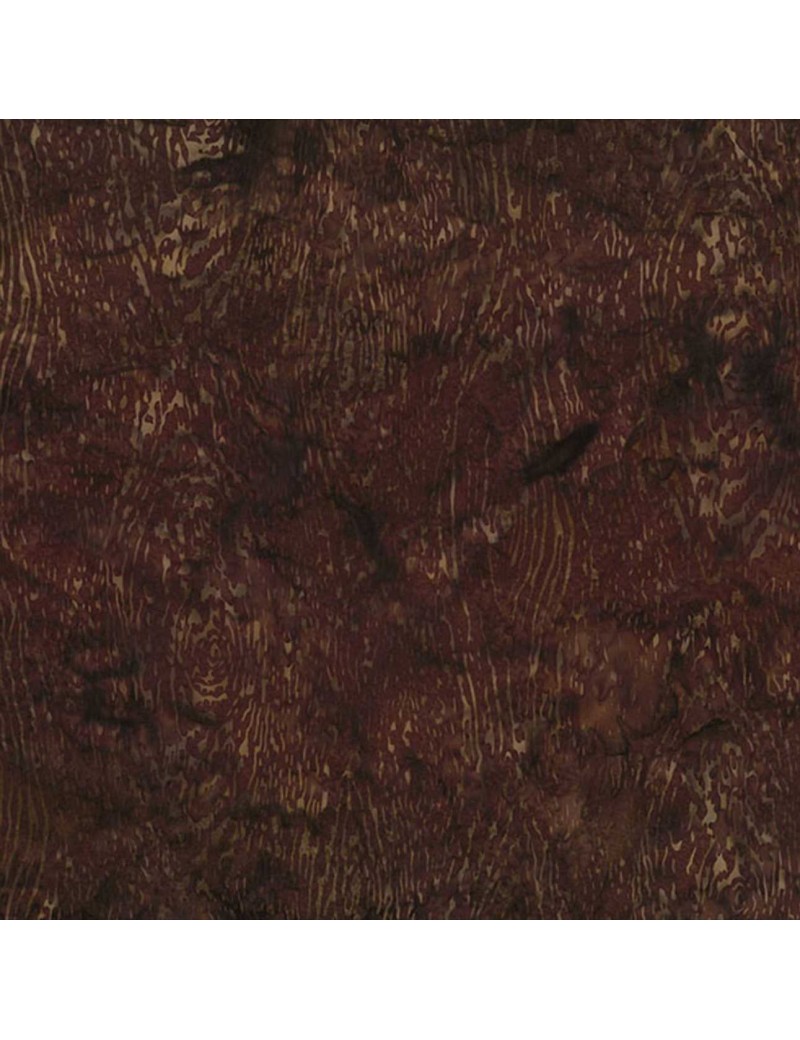 Tissu Batik imprimé à motifs d'écorce