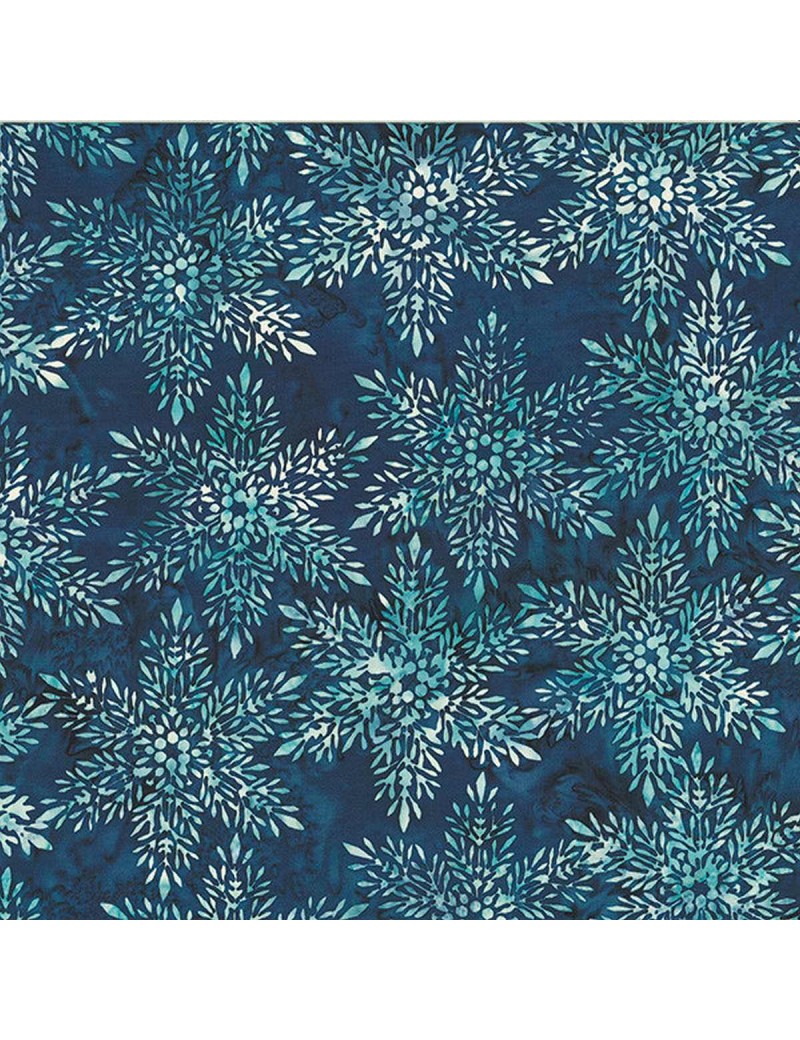 Batik imprimé de flocons de neige 3369-612