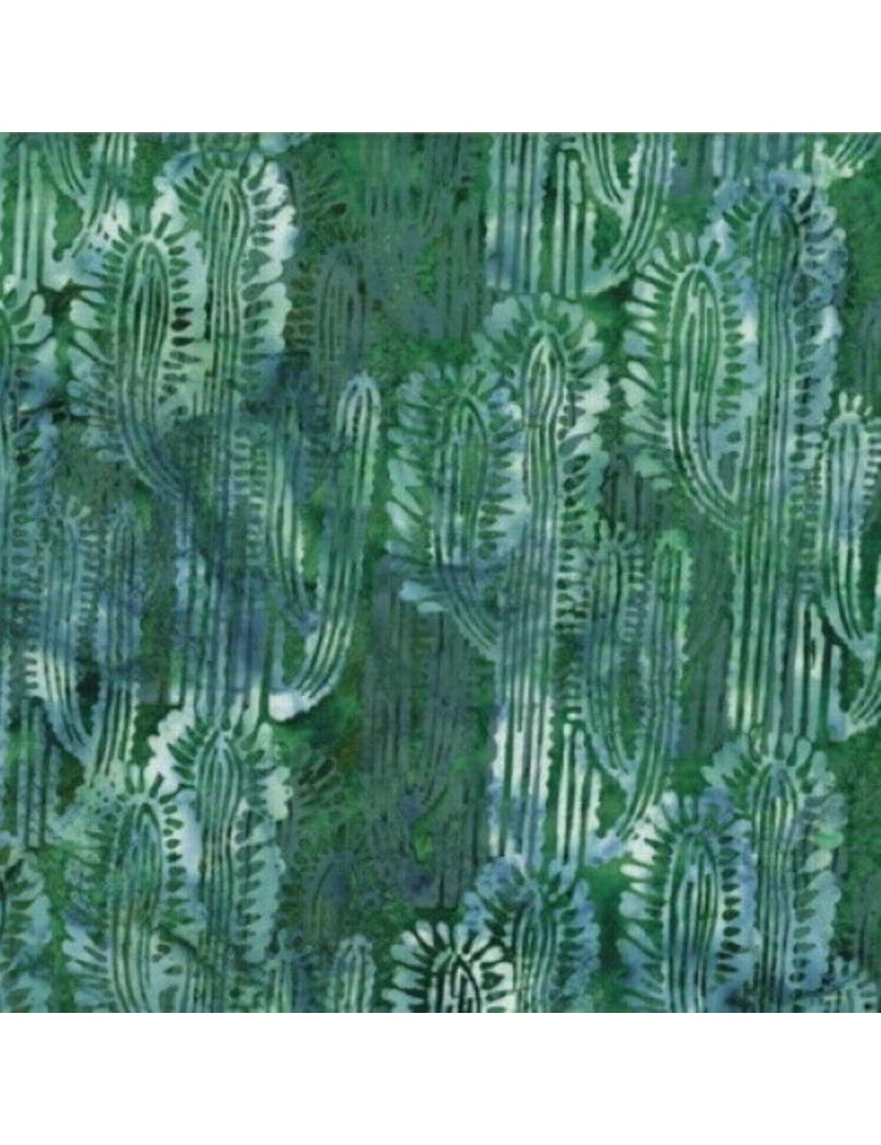 Fat Quarter Batik imprimé de cactus