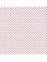 Tissu coton Hearts à motifs de coeurs Rouge et Blanc