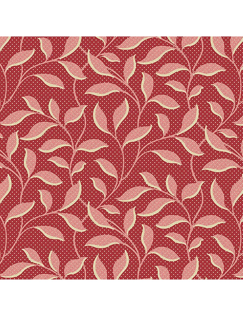 A-494-R Morning Glory Scarlet Strawberries and Cream Edyta Sitar