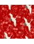 Tissu coton Hikari Cranes