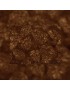 Batik marron imprimé