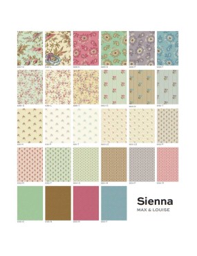 Collection Sienna de Max & Louise Tissus patchwork par Andover fabrics