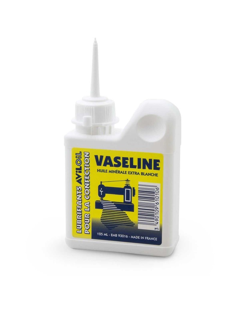 Huile de vaseline pour machine à coudre 125 ml