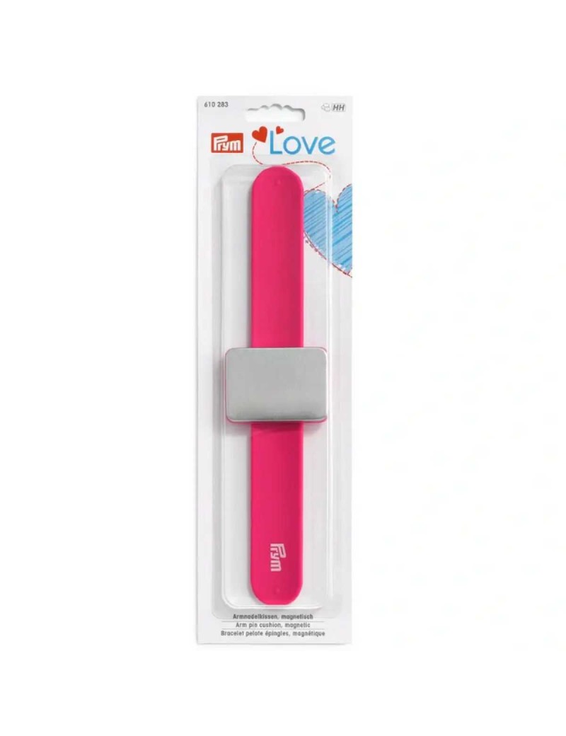 610283 Bracelet pelote épingles, magnétique Prym Love, rose