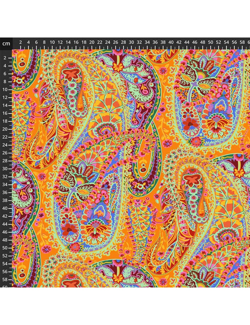 Kaffe Fasset Paisley Jungle GP60 Tangerine