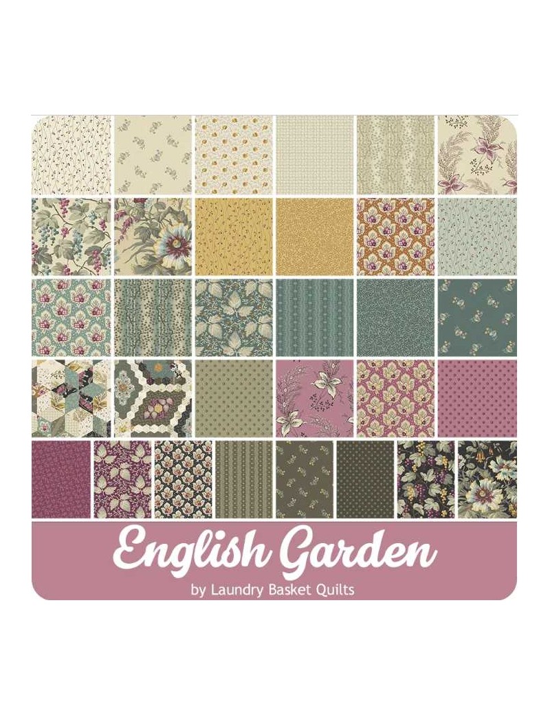 English Garden tissu par Edyta Sitar Trellis