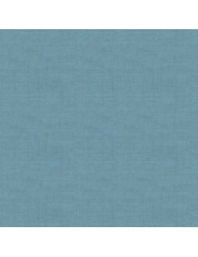 Tissu coton Linen Bleu Chambray