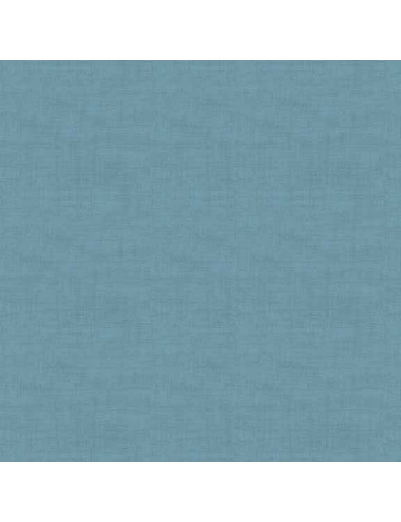 Tissu coton Linen Bleu Chambray