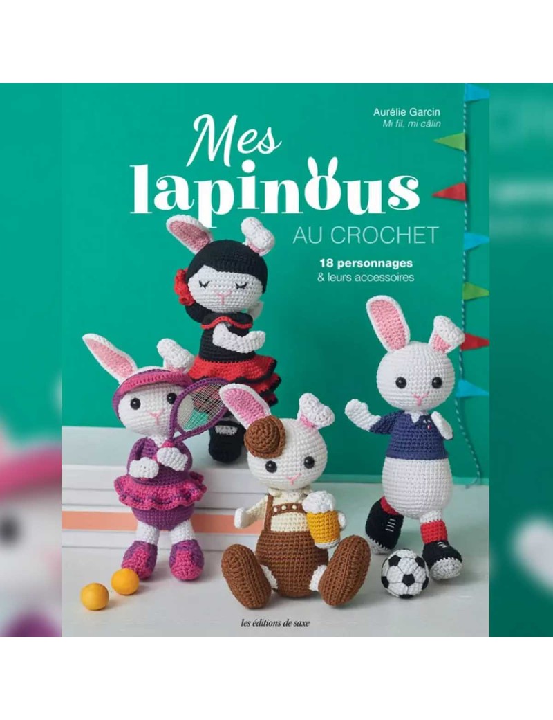 LIVRE : MES DOUDOUS AU CROCHET POUR BÉBÉ