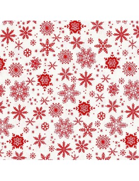 2576-R scandi snowflakes red