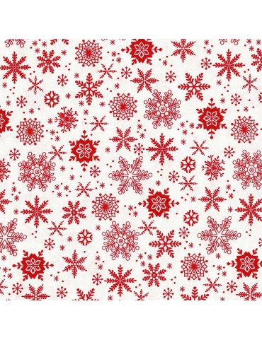 2576-R scandi snowflakes red