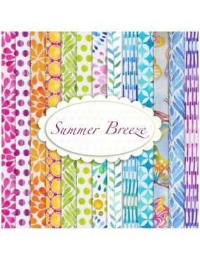 Summer Breeze Leaves par Jason Yenter pour In the Beginning Fabrics