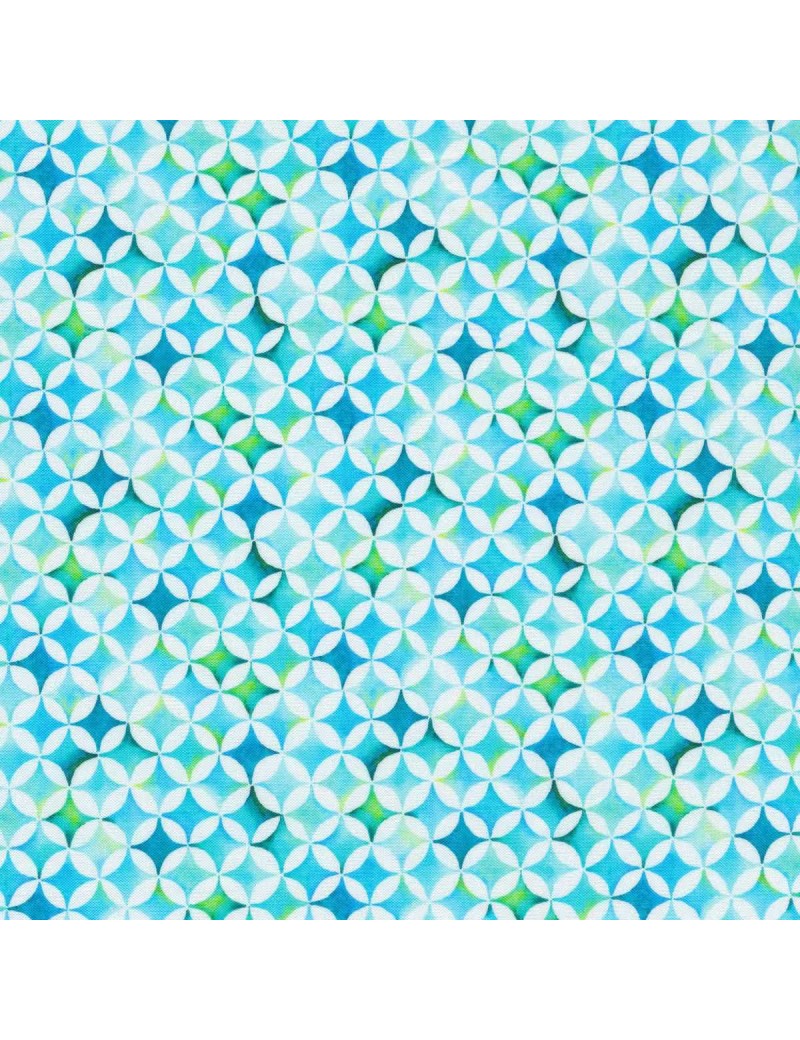 Summer Breeze Tiles par Jason Yenter pour In the Beginning Fabrics