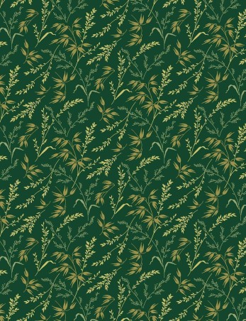 Joy winter rye patchwork cotton fabric by Edyta Sitar