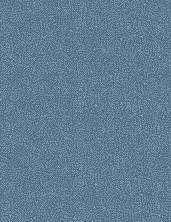 047-B Kasumi Chrysanthème Bleu
