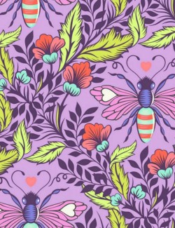 Tissu Shake Your Honey Maker – Tula Pink – Tissu coton patchwork