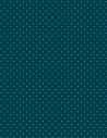 Poppy Seeds Indigo fabric - Light blue dots on a dark blue background