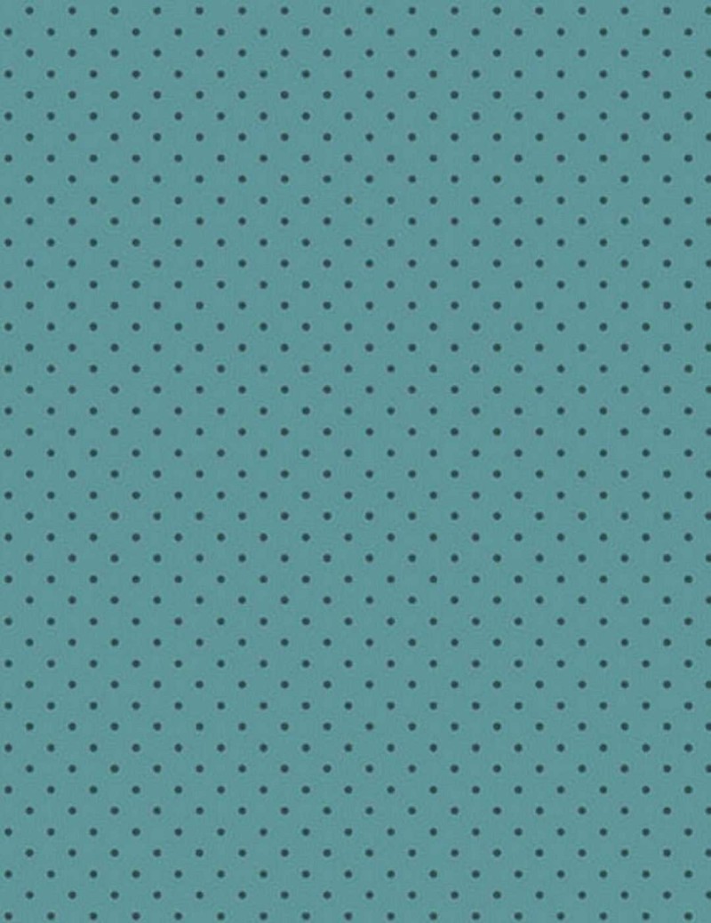 Tissu patchwork Poppy Seeds Pacific – Pois bleu foncé fond bleu clair