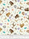 Woodland Friends patchwork fabric – Collection Enchanted Woods