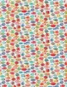 Tissu coton Deep Blue Sea poissons tropicaux – Makower