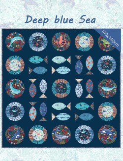 Deep Blue Sea Quilt Kit – Makower UK