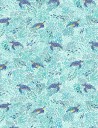 Deep Blue Sea Sea Turtles Cotton Fabric – Makower UK