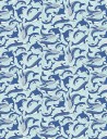 Fat quarter Deep Blue Sea cétacés – Makower UK