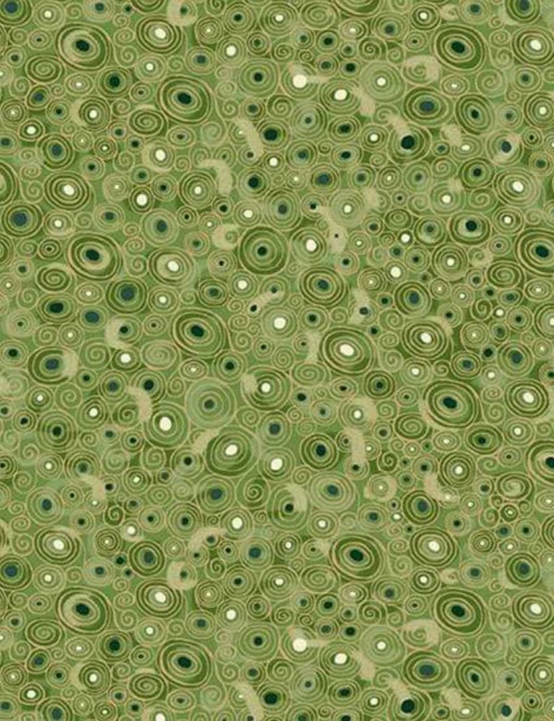 Golden Swirls Cotton Patchwork Fat Quarter – Makower UK