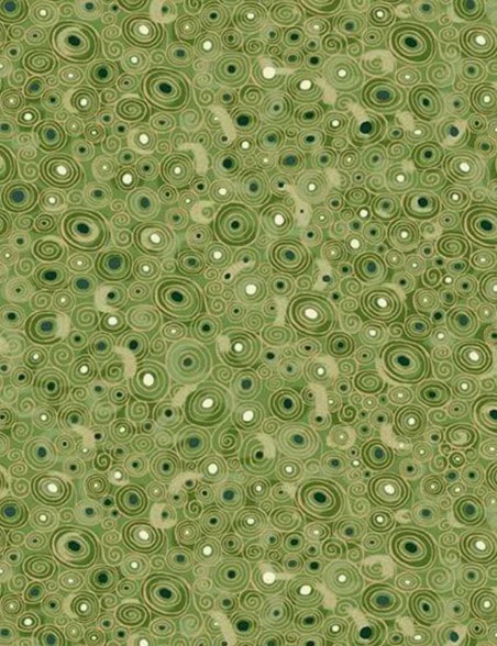 Golden Swirls Cotton Patchwork Fat Quarter – Makower UK