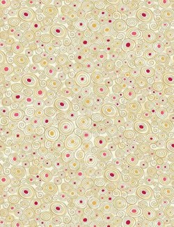 158-Q Golden Swirls Cotton Patchwork Fat Quarter – Makower UK