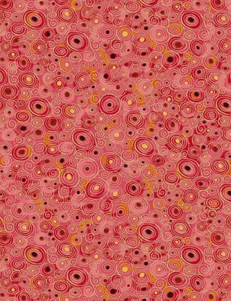 Golden Swirls Cotton Patchwork Fat Quarter – Makower UK