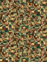 Fat quarter tissu coton patchwork Golden Mosaïque – Makower UK