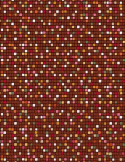 Golden Micro Squares Cotton Patchwork Fat Quarter – Makower UK