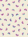 Tropica Butterflies Cotton Patchwork Fabric – Makower UK