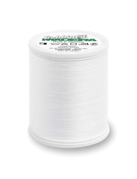 Madeira Bobbinfil 1500 m – Bobbin Thread White and Black