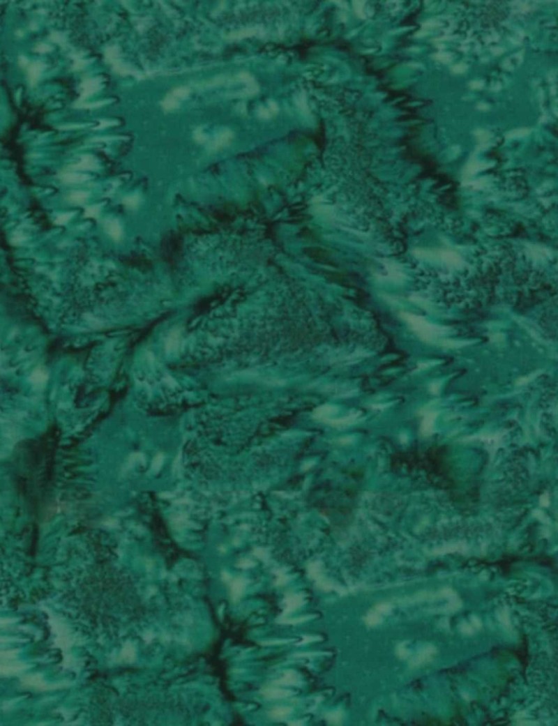 Fat Quarter Batik marbré Vert Tad