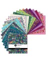 Fat quarter tissu coton patchwork Tropica Feuillage – Makower UK