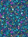 Fat quarter tissu coton patchwork Tropica Feuillage – Makower UK