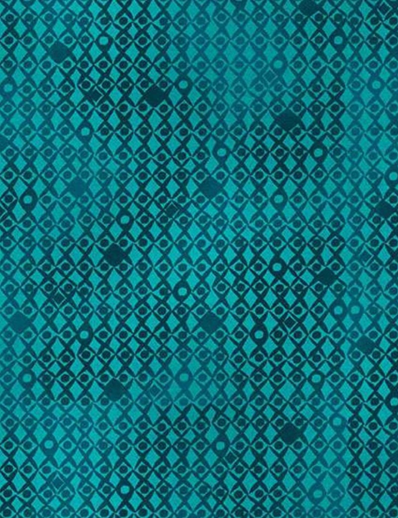 Fat quarter Tropica Lattice – Makower UK