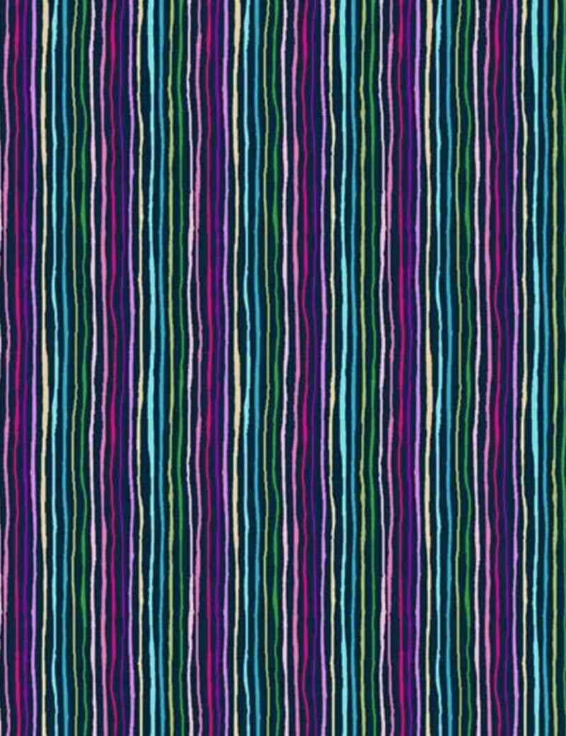 Tissu coton patchwork Tropica Stripes – Makower UK