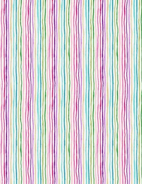 Tissu coton patchwork Tropica Stripes – Makower UK